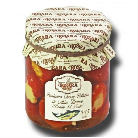 Pimiento Cherry relleno de Bonito Conservas Rosara