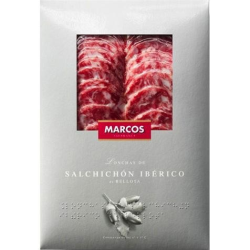 Estuche salchichón ibérico bellota Marcos 75g