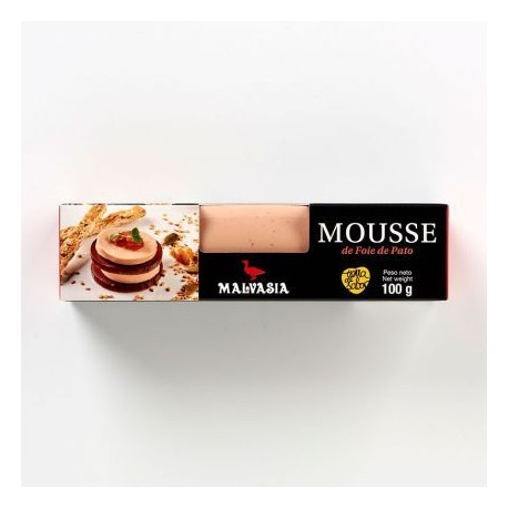 Mousse de Foie de Pato MIni 100 gr. Malvasía.