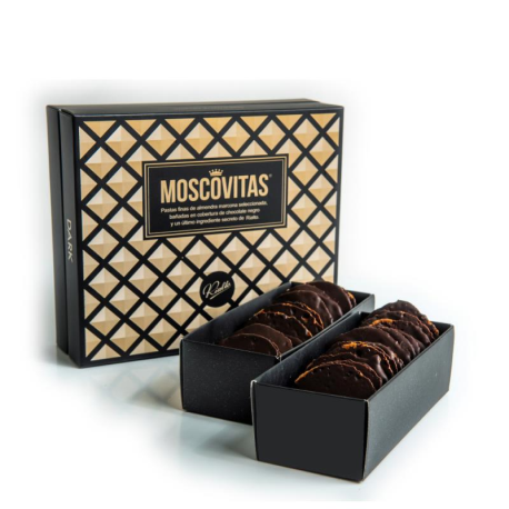 Moscovitas de Chocolate Negro 320 gr. de Rialto.