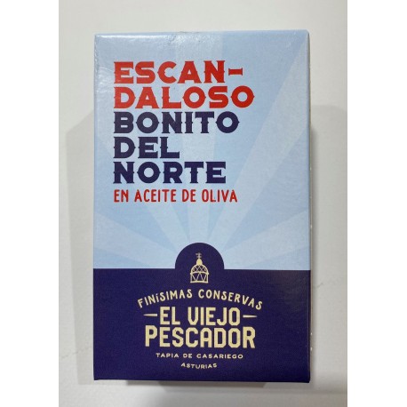 Bonito Del Norte En Aceite De Oliva 120g El Viejo Pescador