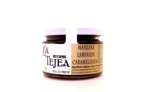Manzana laminada caramelizada La Tejea