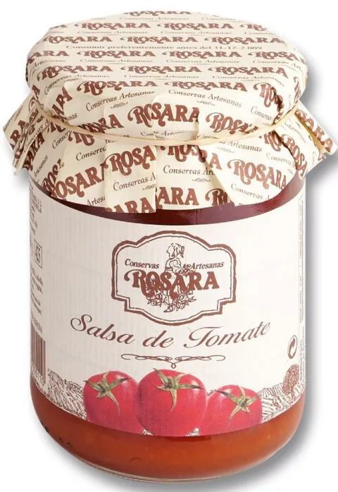 Salsa de tomate Conservas Rosara