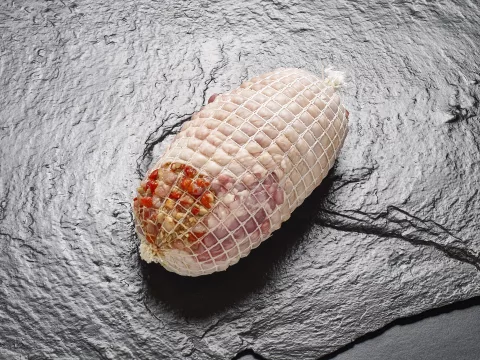 Zanca de Pollo Rellena