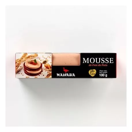 Mousse de Foie de Pato MIni 100 gr. Malvasía.