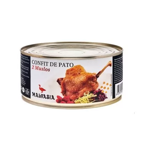 Confit de Muslo de Pato Malvasía 2 Uds