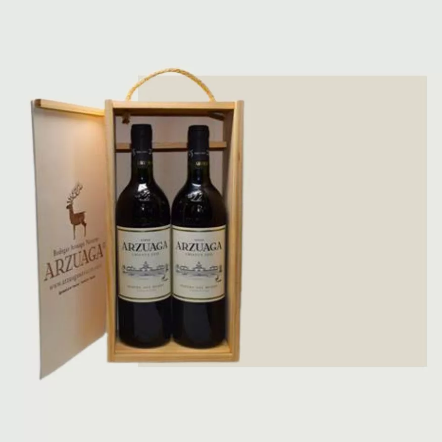 Arzuaga Crianza - Caja de madera 6 botellas de 75 cl