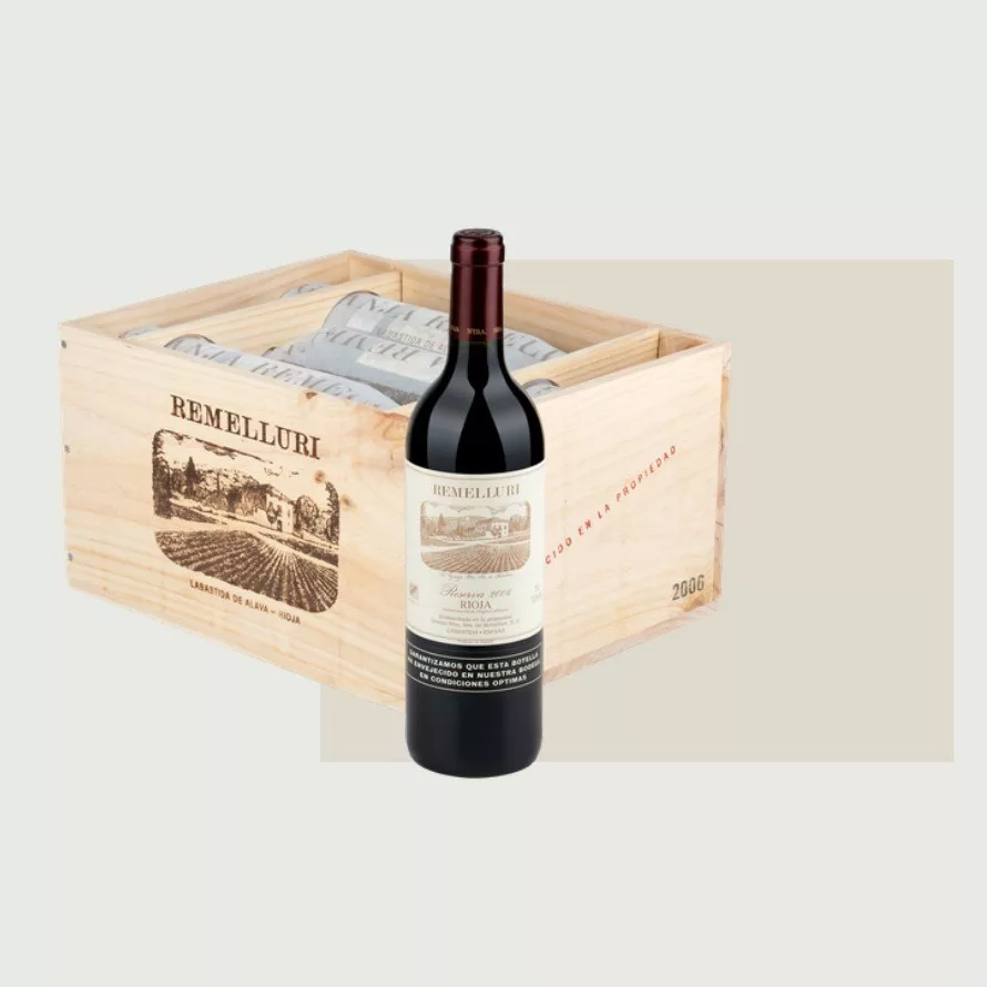 Remelluri Reserva - Caja de madera 2 botellas de 75 cl