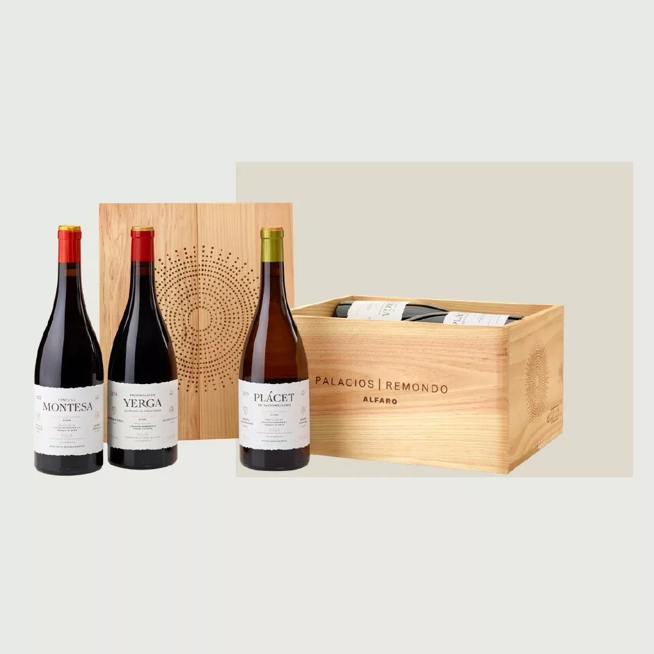 Plácet - Caja de madera 6 botellas de 75 cl