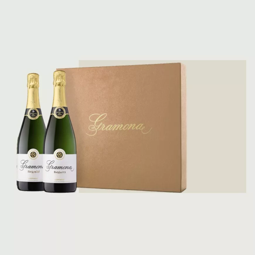 Gramona Celler Batlle - Estuche dorado 2 botellas de 75 cl