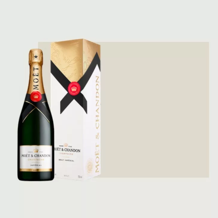 Champagne Moët & Chandon - Estuche 1 botella de 75 cl