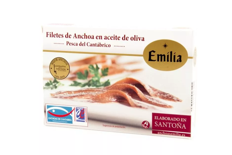 Anchoa del Cantábrico Emilia Tarro 310 gr