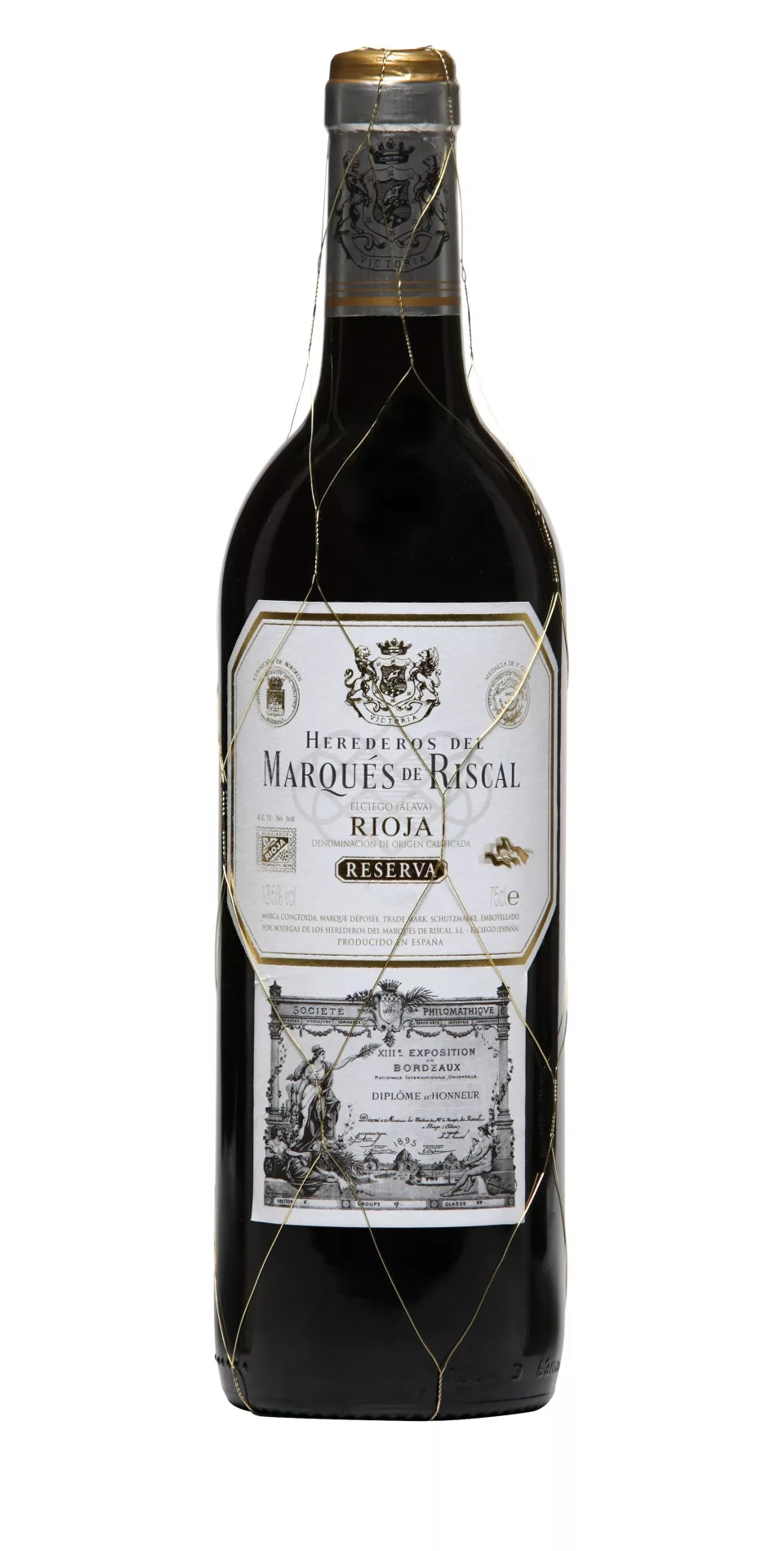 Vino tinto Marqués de Riscal Reserva