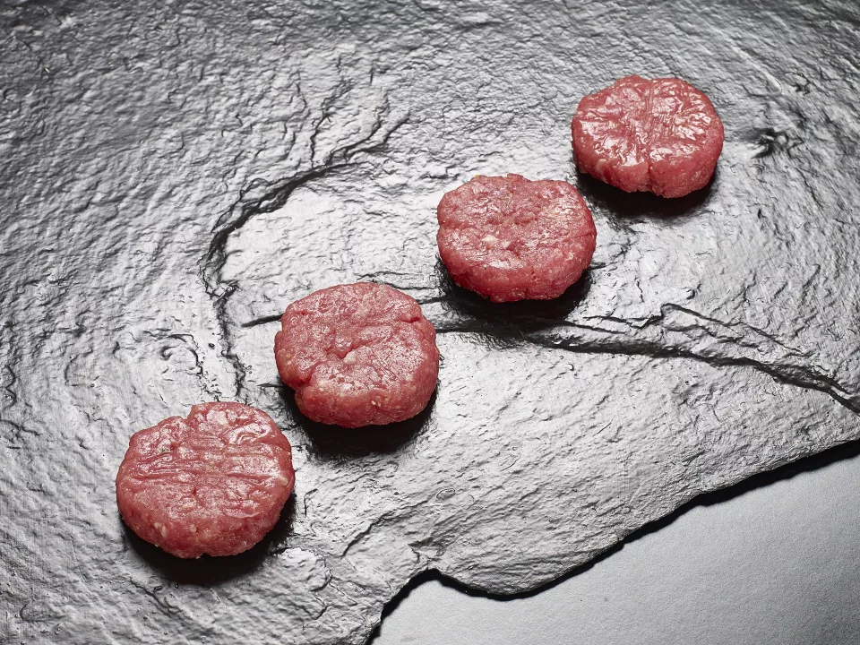 Mini Burger Meat de Ternera Asturiana IGP Pack de 4 Unidades.